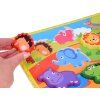 Dřevěné puzzle safari zvířata, 7 dílné