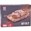Stavebnice Abrams M1A2 Americký Tank 1:72
