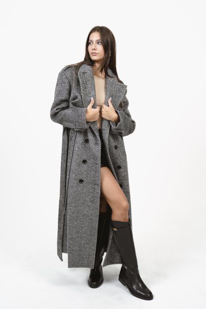 Wool Coat Lauren - GREY