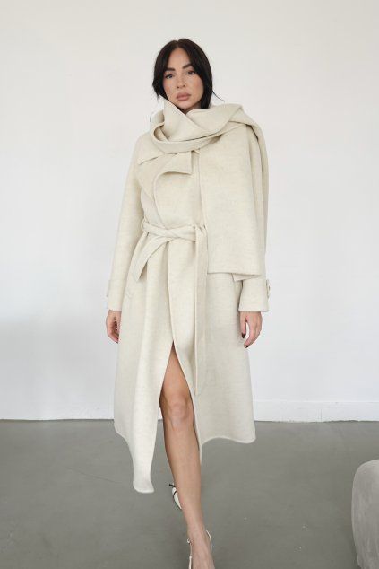 Wool Coat Jasmine - CREAM