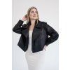 Sofi Leather Jacket - BLACK