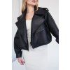 Kožená bunda Sofi - BLACK
