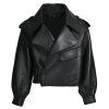 Sofi Leather Jacket - BLACK