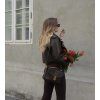 Sofi Leather Jacket - CHOCOLATE