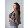Sofi Leather Jacket - CHOCOLATE