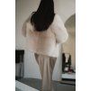 Oboustranná shearling bunda Magda - CREAM  TOSCANA