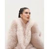 Oboustranná shearling bunda Magda - CREAM  TOSCANA