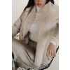 Oboustranná shearling bunda Magda - CREAM  TOSCANA