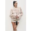Oboustranná shearling bunda Magda - CREAM  TOSCANA
