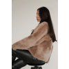 Shearling Jacket Magda - TAWNY BROWN