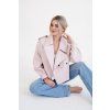Sofi Leather Jacket - BLUSH