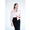 Sofi Leather Jacket - BLUSH