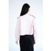 Sofi Leather Jacket - BLUSH