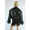 Leather Jacket Siena - BLACK  CRISPY LEATHER