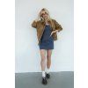 Suede Bomber The Field - TANNIN  SUEDE LEATHER