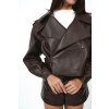 Sofi Leather Jacket - ESPRESSO