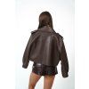 Sofi Leather Jacket - ESPRESSO