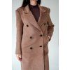 Wool Coat Amanda - BROWN