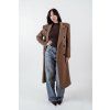 Wool Coat Amanda - BROWN