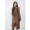Wool Coat Amanda - BROWN