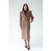 Wool Coat Amanda - BROWN