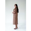 Wool Coat Amanda - BROWN