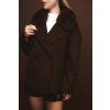 Wool Coat Lora - CHOCOLATE
