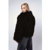 Mongolian Coat Chic 55 - BLACK