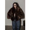 Toscana Shearling Jacket Rose - WALNUT BROWN
