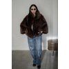 Toscana Shearling Jacket Rose - WALNUT BROWN