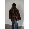 Toscana Shearling Jacket Rose - WALNUT BROWN