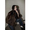 Toscana Shearling Jacket Rose - WALNUT BROWN