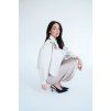 Sofi Leather Jacket - CREAM