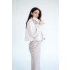 Sofi Leather Jacket - CREAM