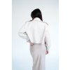 Sofi Leather Jacket - CREAM