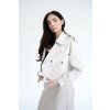 Sofi Leather Jacket - CREAM