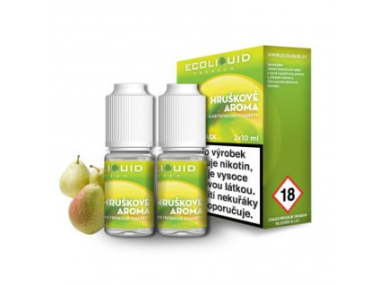 ECOLIQUID HRUŠKA - Double pack (2x10ml)