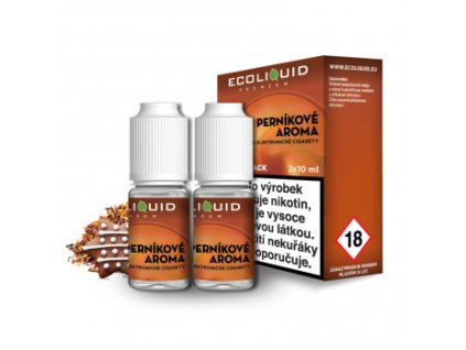 ECOLIQUID PERNÍKOVÝ TABÁK - Double pack (2x10ml)