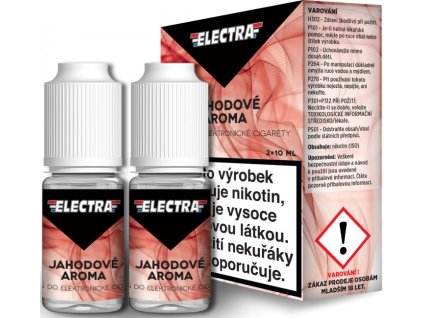 liquid electra 2pack strawberry 2x10ml 0mg jahoda