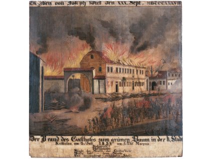 Terc 9 Pozar hostince