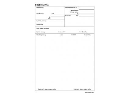 061 Objednávka A4