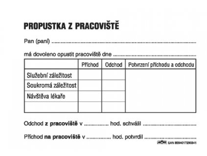 084 propustka