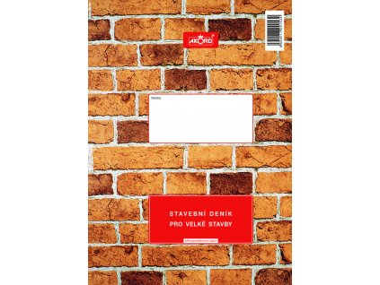 153 Stavební deník pro velké stavby
