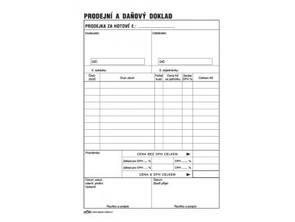 011 Prodejka za hotové A5