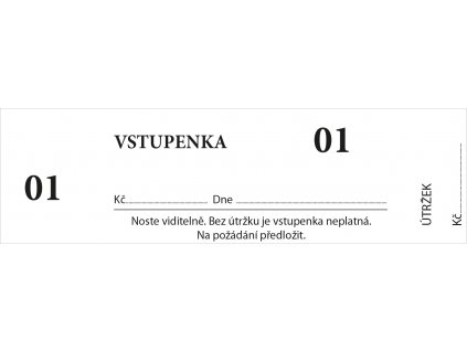 158 vstupenka