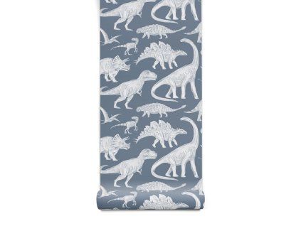 tapeta dino blue 1