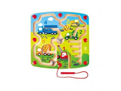 Hape magnetický labyrint Na stavbě