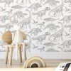 tapeta dino white 4