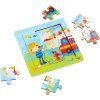 Haba Dřevěné rámové puzzle Hasiči