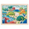 Hape Dřevěné puzzle Dinosauři